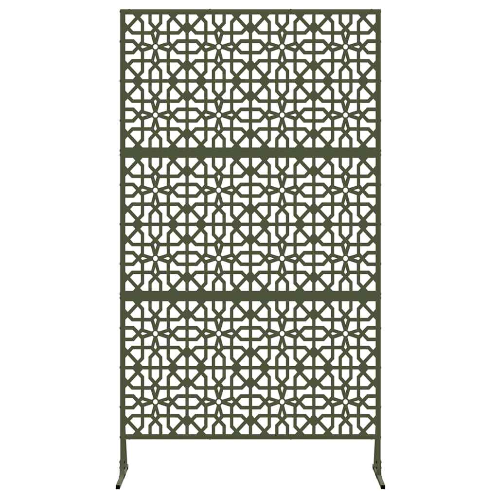 Zaslon za privatnost Maslinasta 100 x 50 x 180 cm Čelik