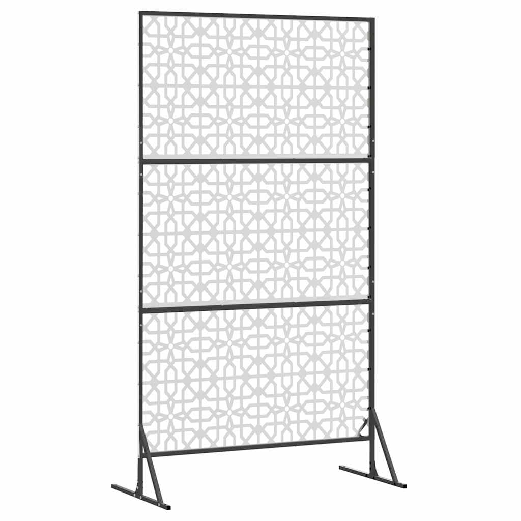 Zaslon za privatnost Siva 100 x 50 x 180 cm Čelik