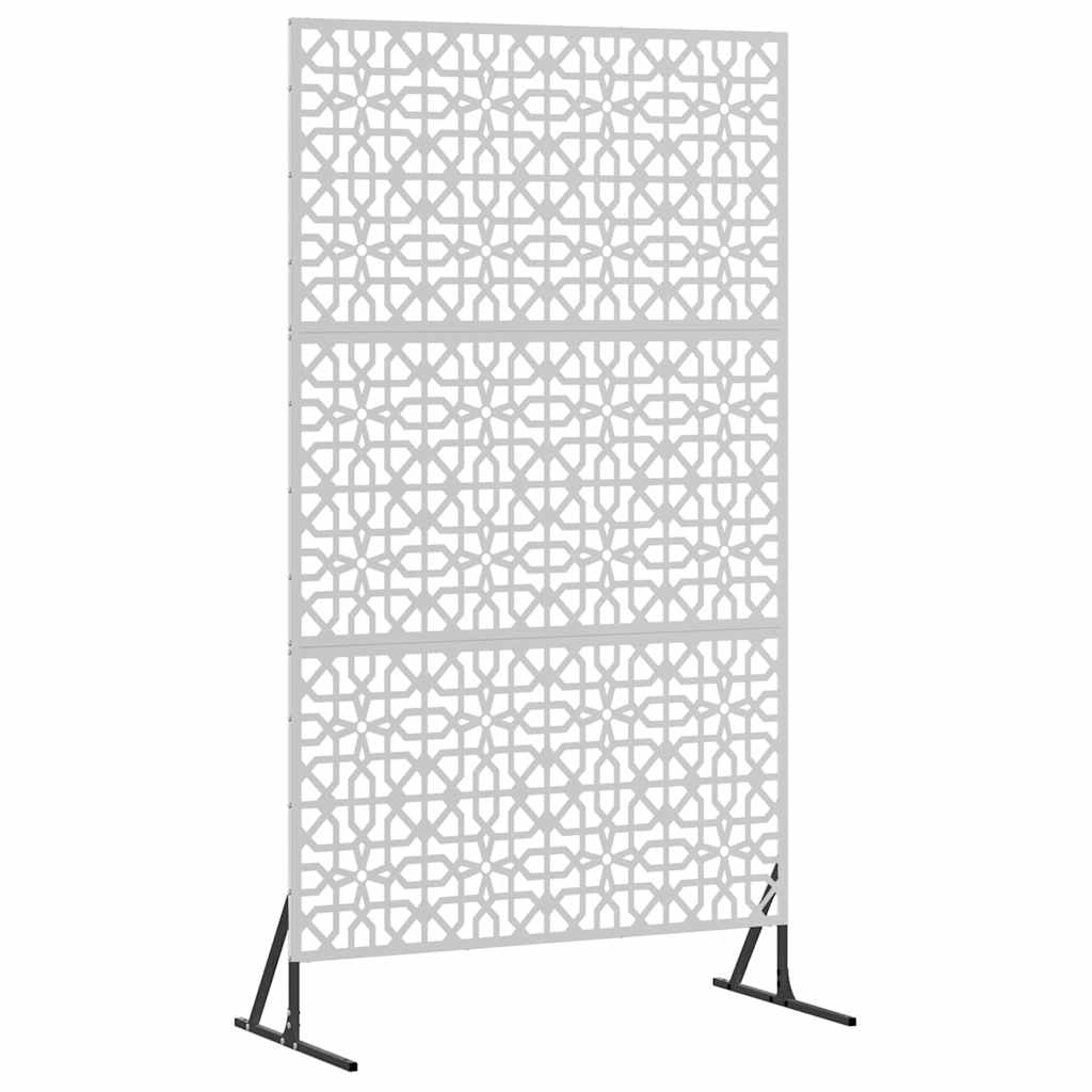 Zaslon za privatnost Siva 100 x 50 x 180 cm Čelik