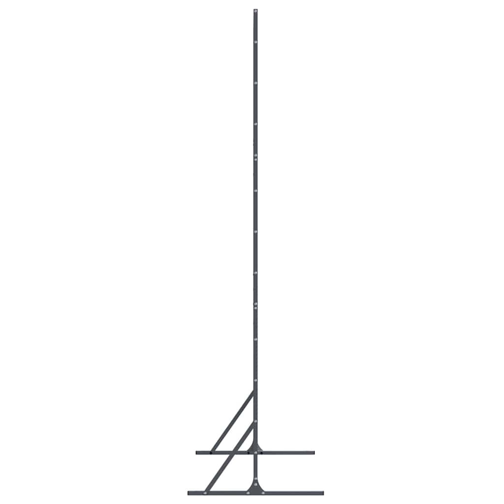 Zaslon za privatnost Antracit 100 x 50 x 180 cm Čelik