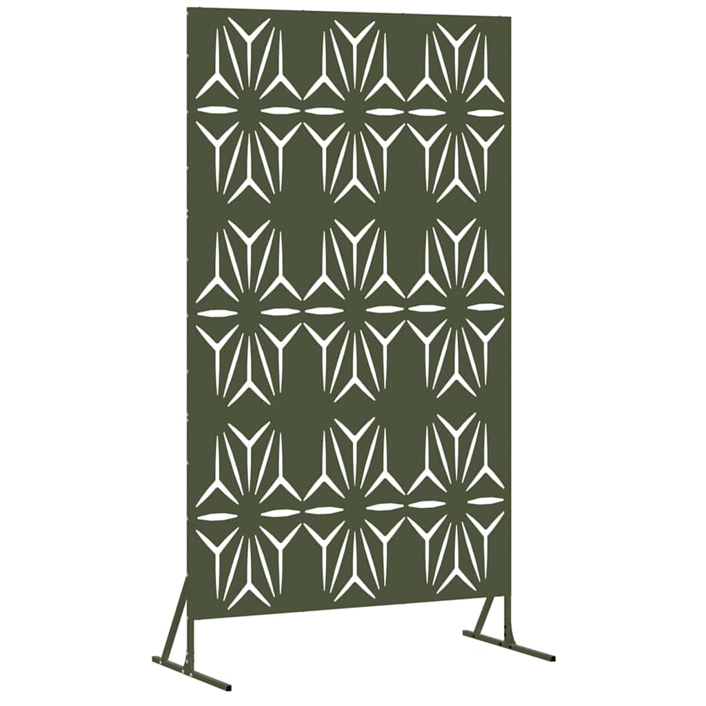 Zaslon za privatnost Maslinasta 100 x 50 x 180 cm Čelik
