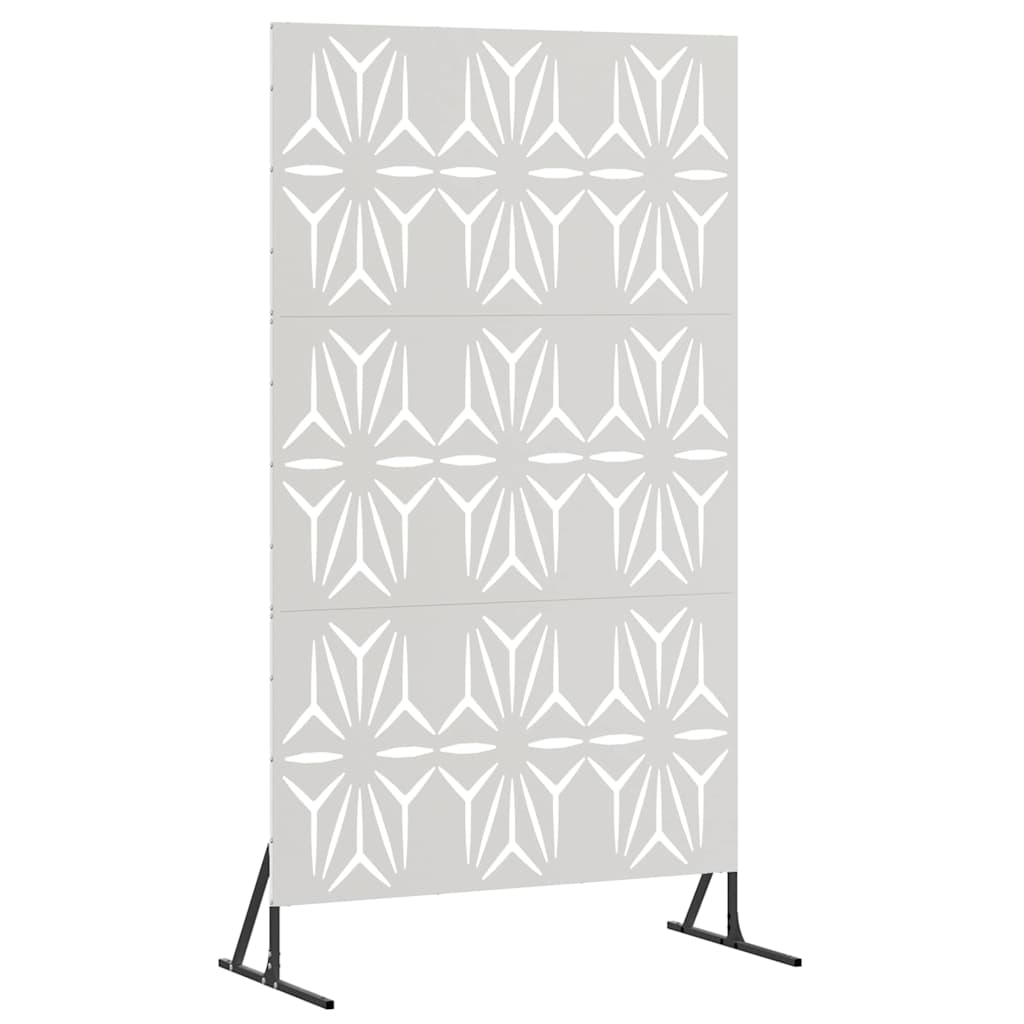 Zaslon za privatnost Siva 100 x 50 x 180 cm Čelik