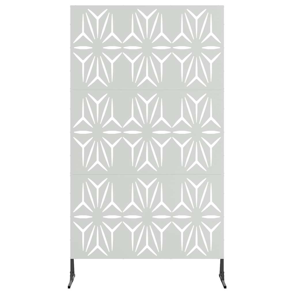Zaslon za privatnost Siva 100 x 50 x 180 cm Čelik