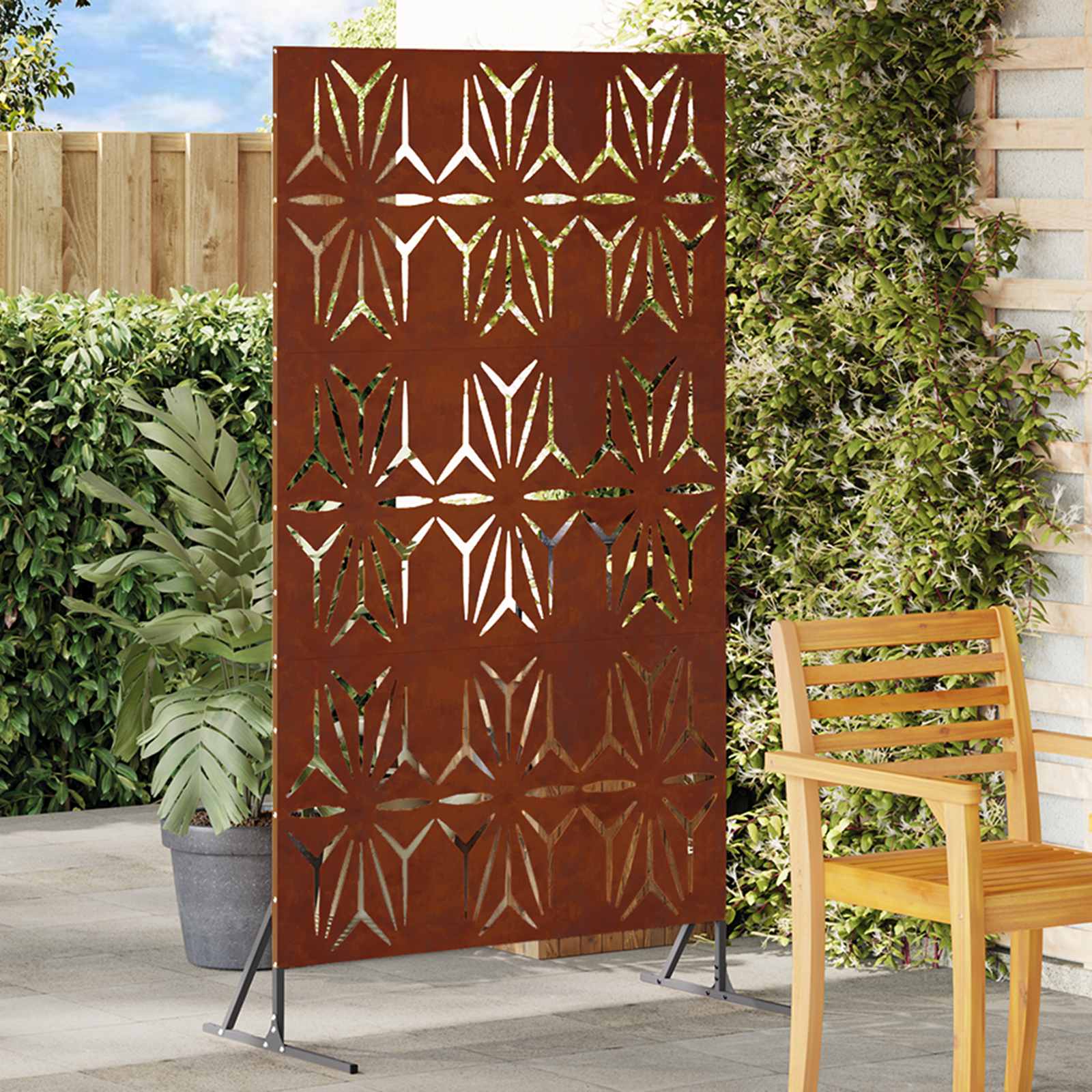 Zaslon za privatnost Siva 100 x 50 x 180 cm