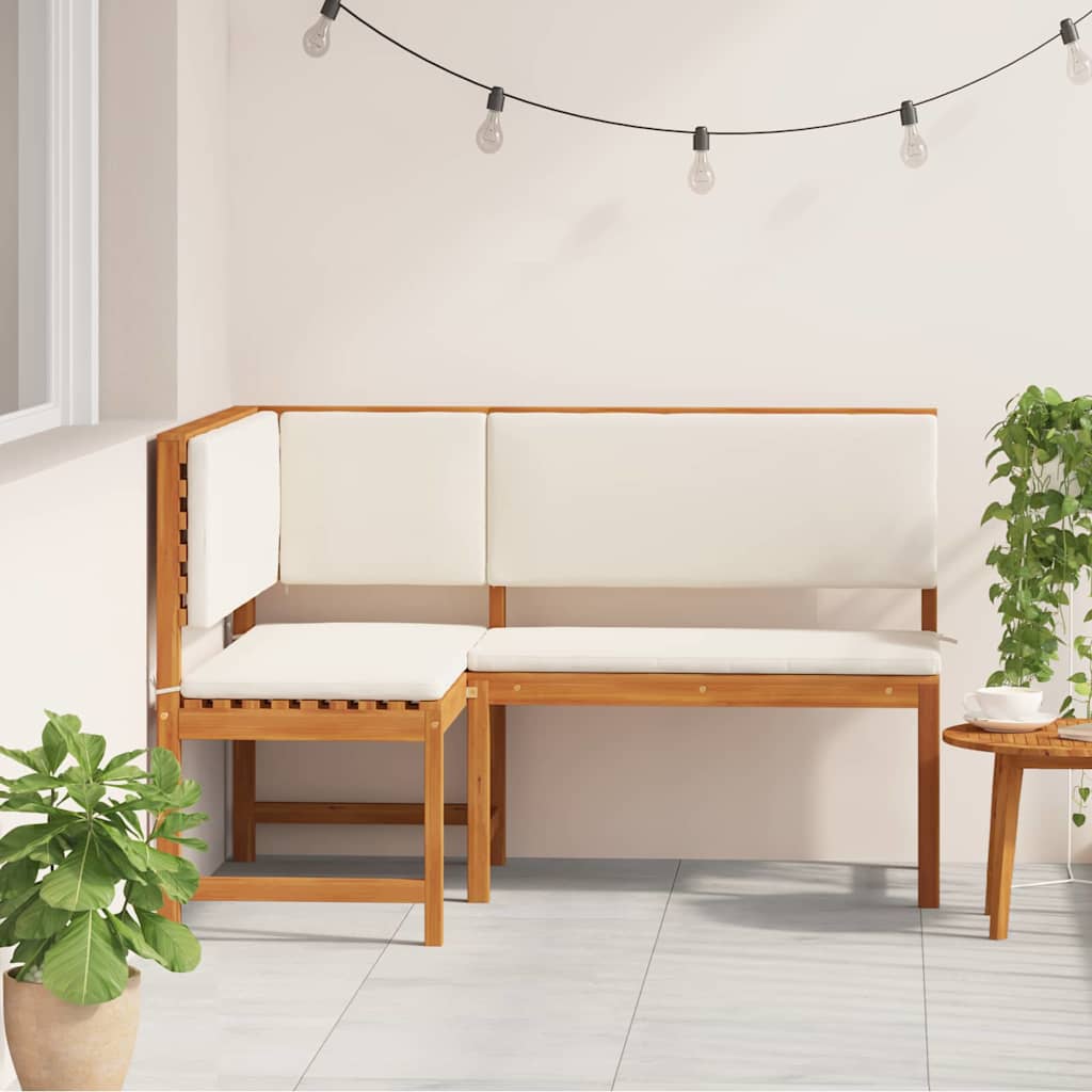 Vrtna stolica Smeđa 140 x 100 x 91cm Čvrsto drvo akacije