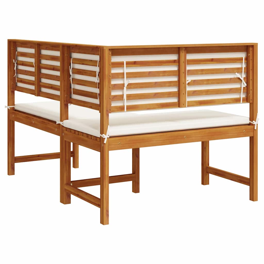 Vrtna stolica Smeđa 140 x 100 x 91cm Čvrsto drvo akacije