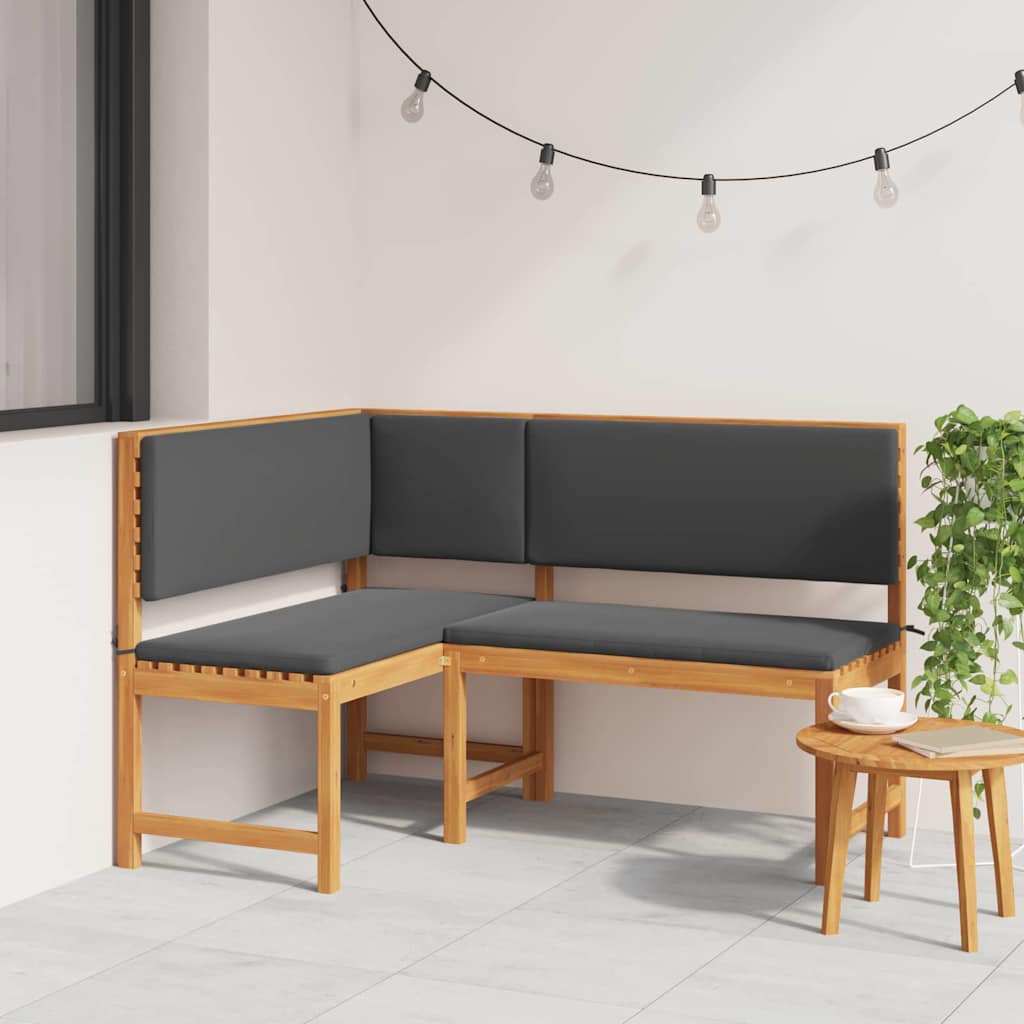 Vrtna stolica Smeđa 140 x 100 x 91cm Čvrsto drvo akacije