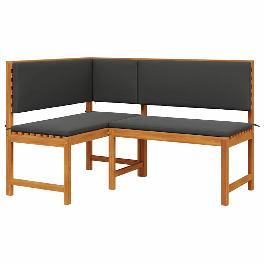 Vrtna stolica Smeđa 140 x 100 x 91cm Čvrsto drvo akacije