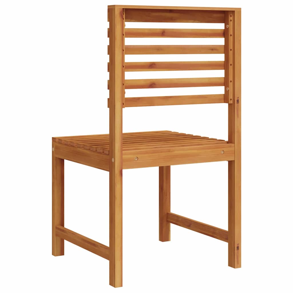 Vrtna stolica 2 pcs Smeđa 50 x 50 x 91cm Čvrsto drvo akacije
