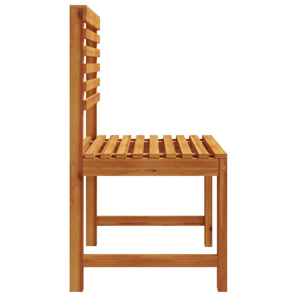 Vrtna stolica 2 pcs Smeđa 50 x 50 x 91cm Čvrsto drvo akacije