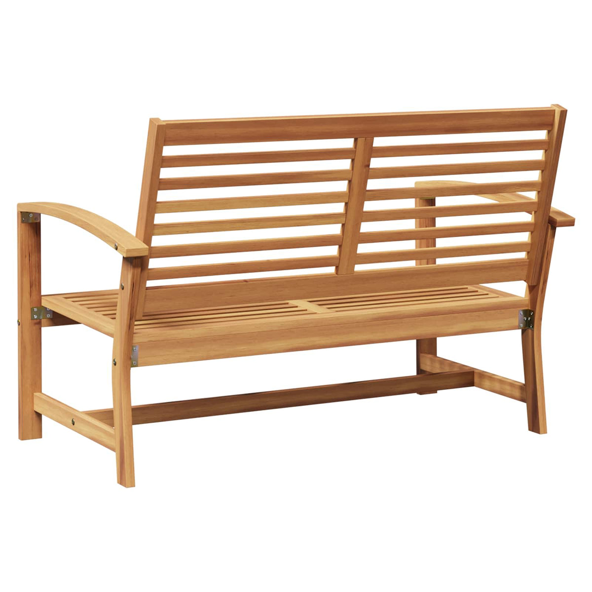klupa Smeđa 110 x 65 x 76,5 cm Čvrsto teak drvo