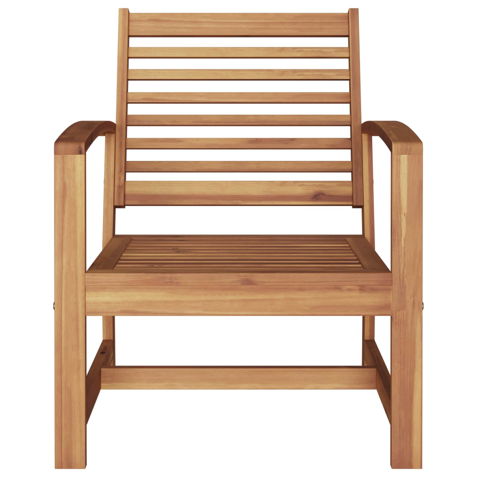 Stolica 2 Komad Smeđa 65 x 60 x 76,5 cm Čvrsto teak drvo