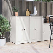 Kuhinjska vrata MEPPEL 2 pcs Bijelo 50 x 9 x 82 cm