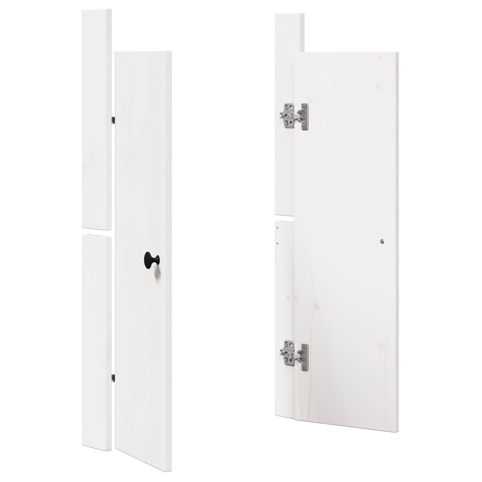 Kuhinjska vrata MEPPEL 2 pcs Bijelo 50 x 9 x 82 cm
