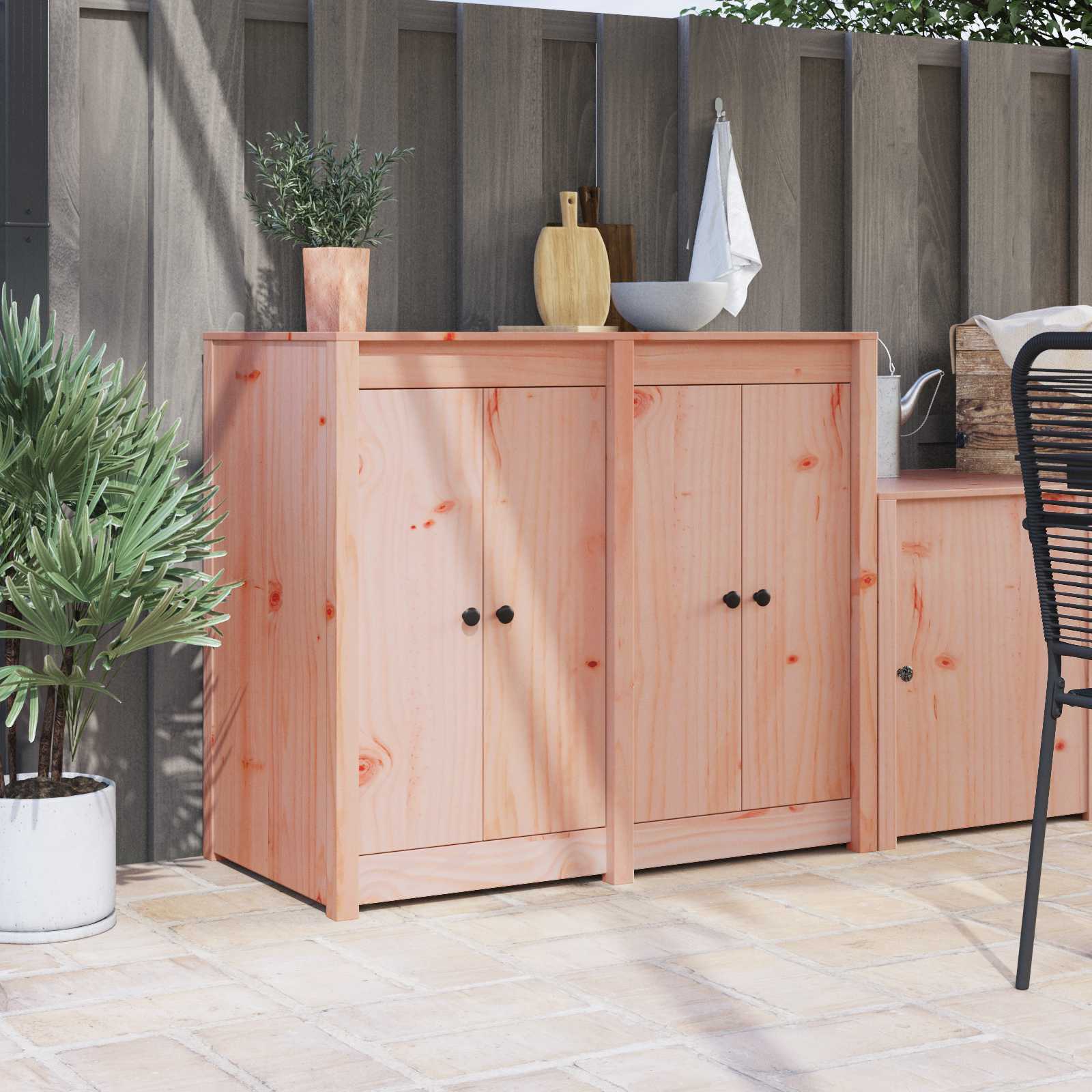Kuhinjska vrata MEPPEL 2 pcs Smeđa 50 x 9 x 82 cm