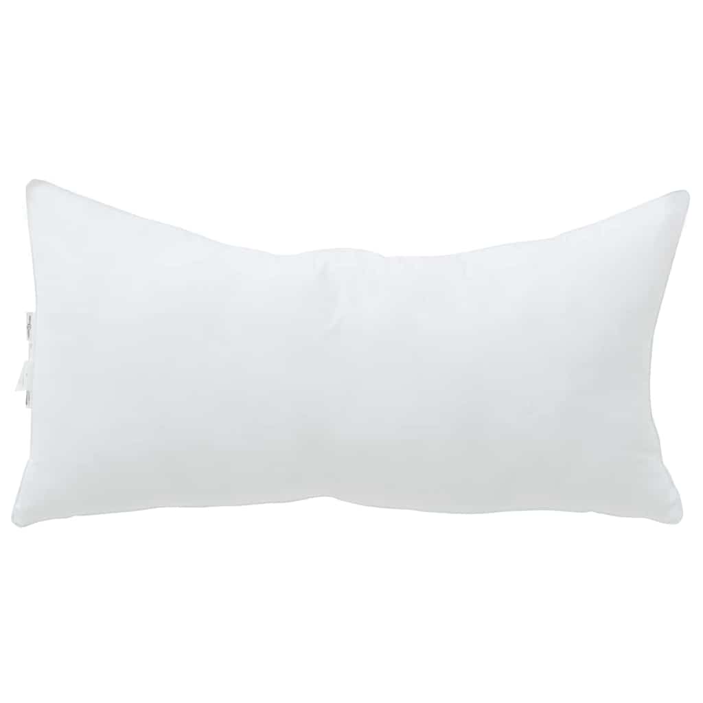 Jastuk 2 pcs Bijelo 80 x 40 x 20 cm Pamuk i poliester
