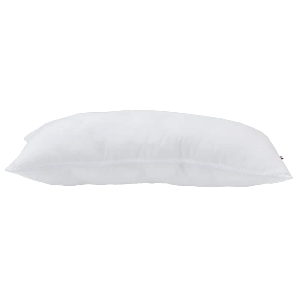 Jastuk 2 pcs Bijelo 80 x 40 x 20 cm Pamuk i poliester