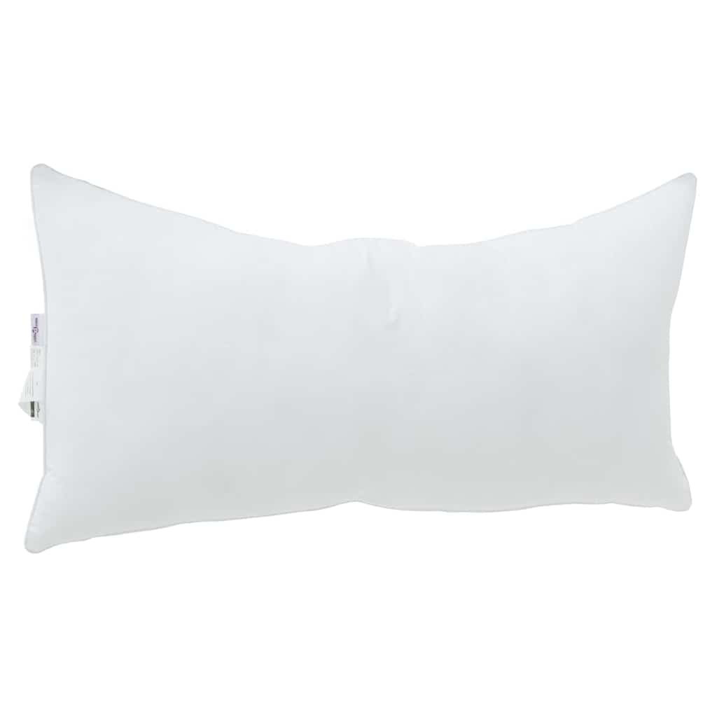 Jastuk 2 pcs Bijelo 80 x 40 x 20 cm Pamuk i poliester
