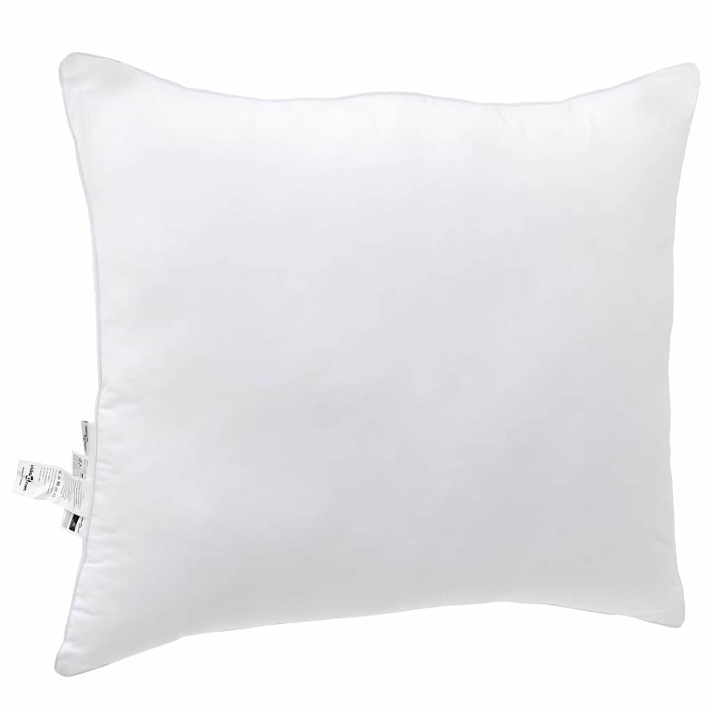 Jastuk 2 pcs Bijelo 51 x 51 x 20 cm Pamuk i poliester