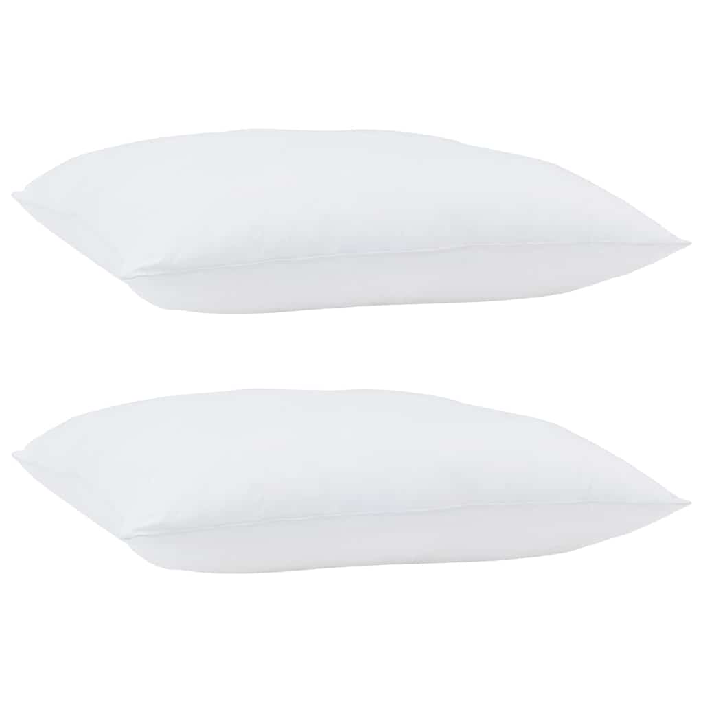 Jastuk 2 pcs Bijelo 51 x 51 x 20 cm Pamuk i poliester