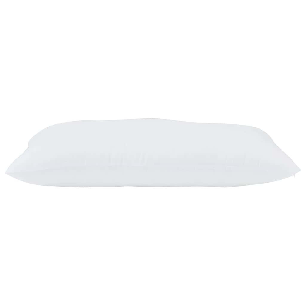 Jastuk s jastukom Bijelo 80 x 40 x 20 cm Poliester