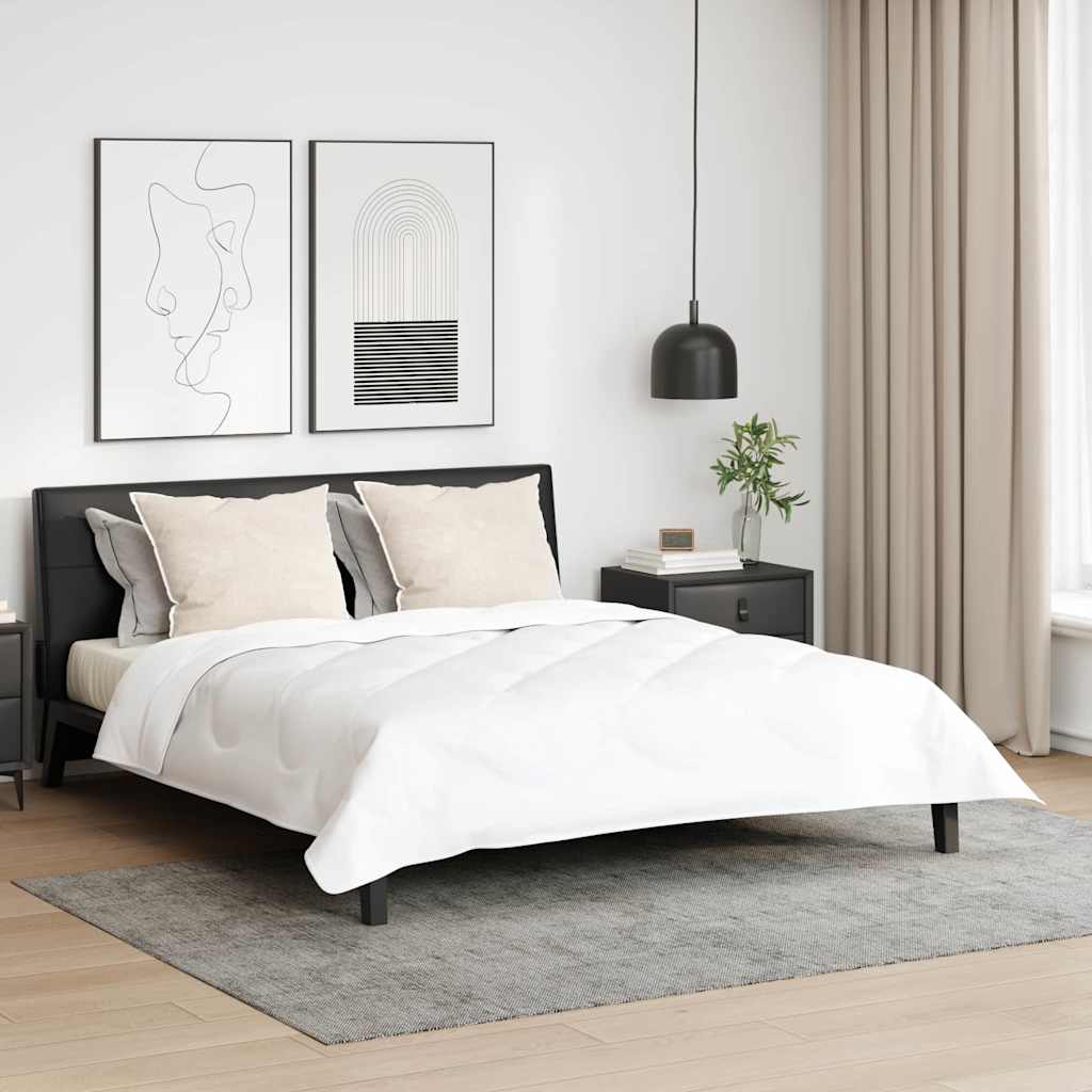 Jastuk s jastukom 2 pcs Bijelo 61 x 41 x 20 cm Poliester
