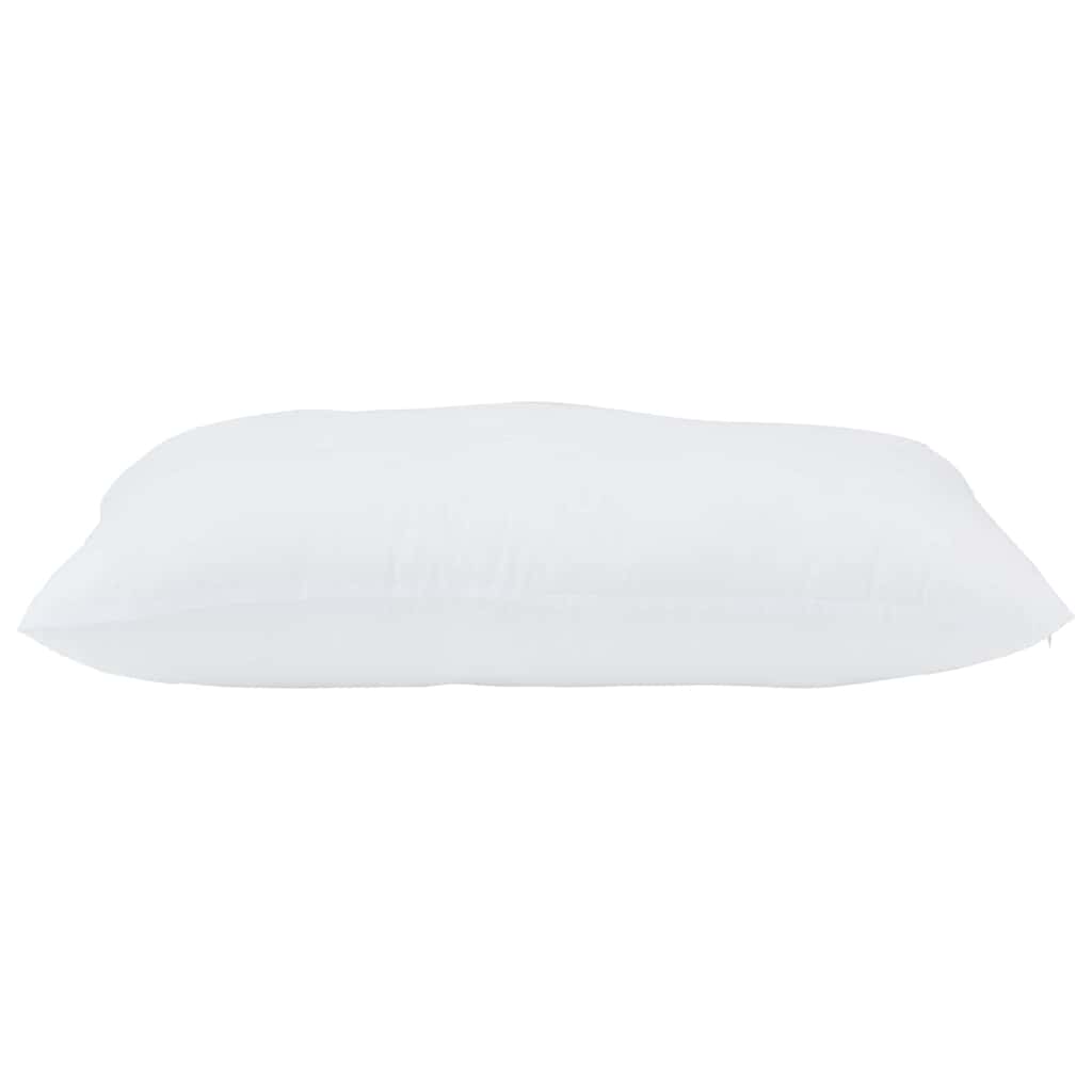 Jastuk s jastukom 2 pcs Bijelo 61 x 41 x 20 cm Poliester