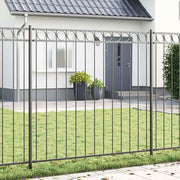 Element Ograde ASSEN Siva 170 x 170 cm Čelik