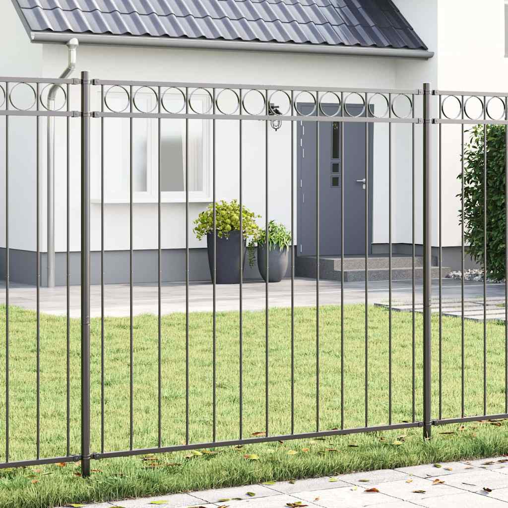 Element Ograde ASSEN Siva 170 x 170 cm Čelik