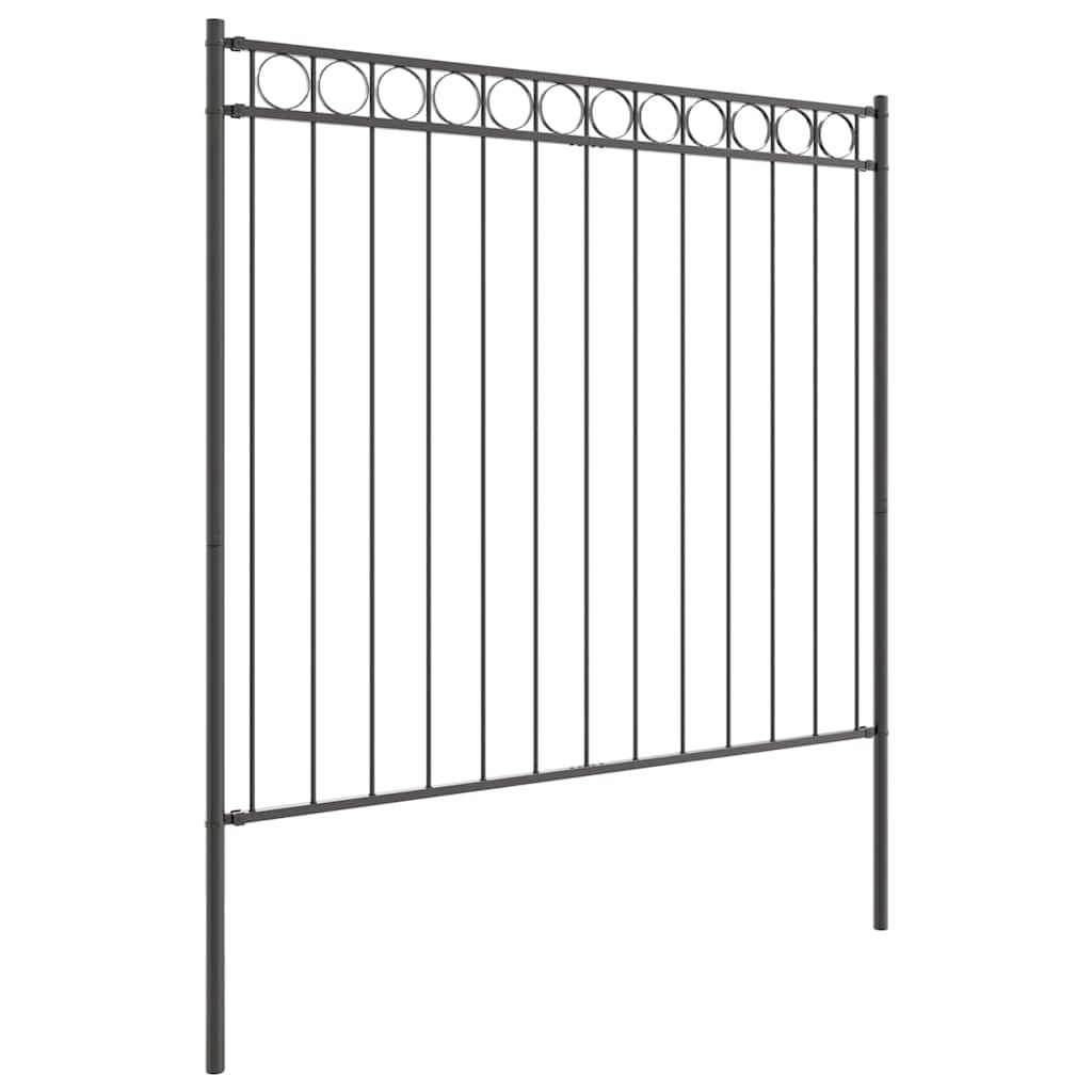Element Ograde ASSEN Siva 170 x 170 cm Čelik