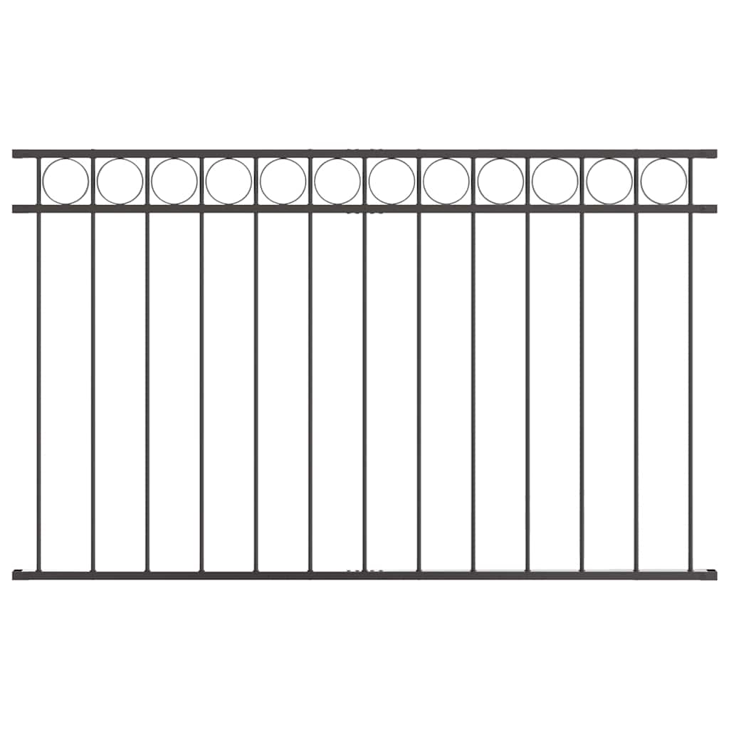 Element Ograde ASSEN Siva 170 x 80 cm Čelik