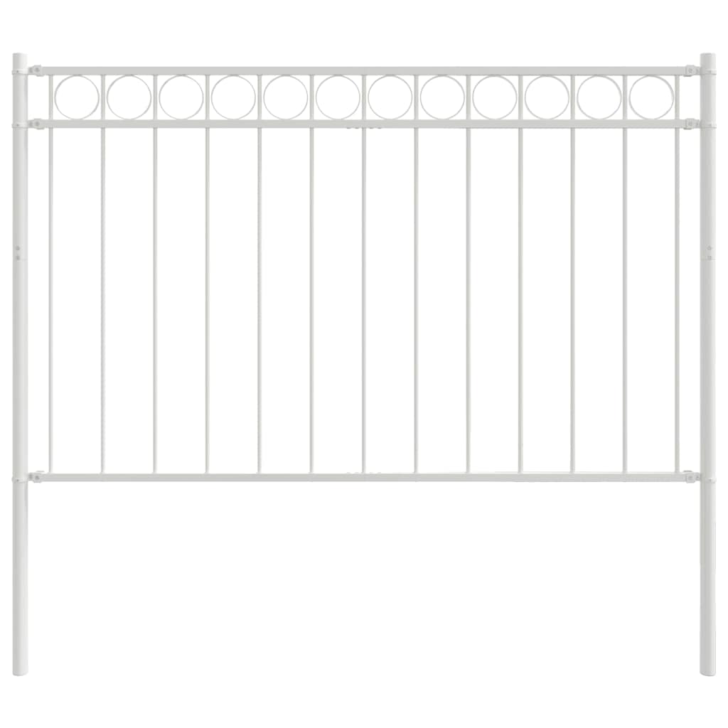 Element Ograde ASSEN Bijelo 170 x 150 cm Čelik