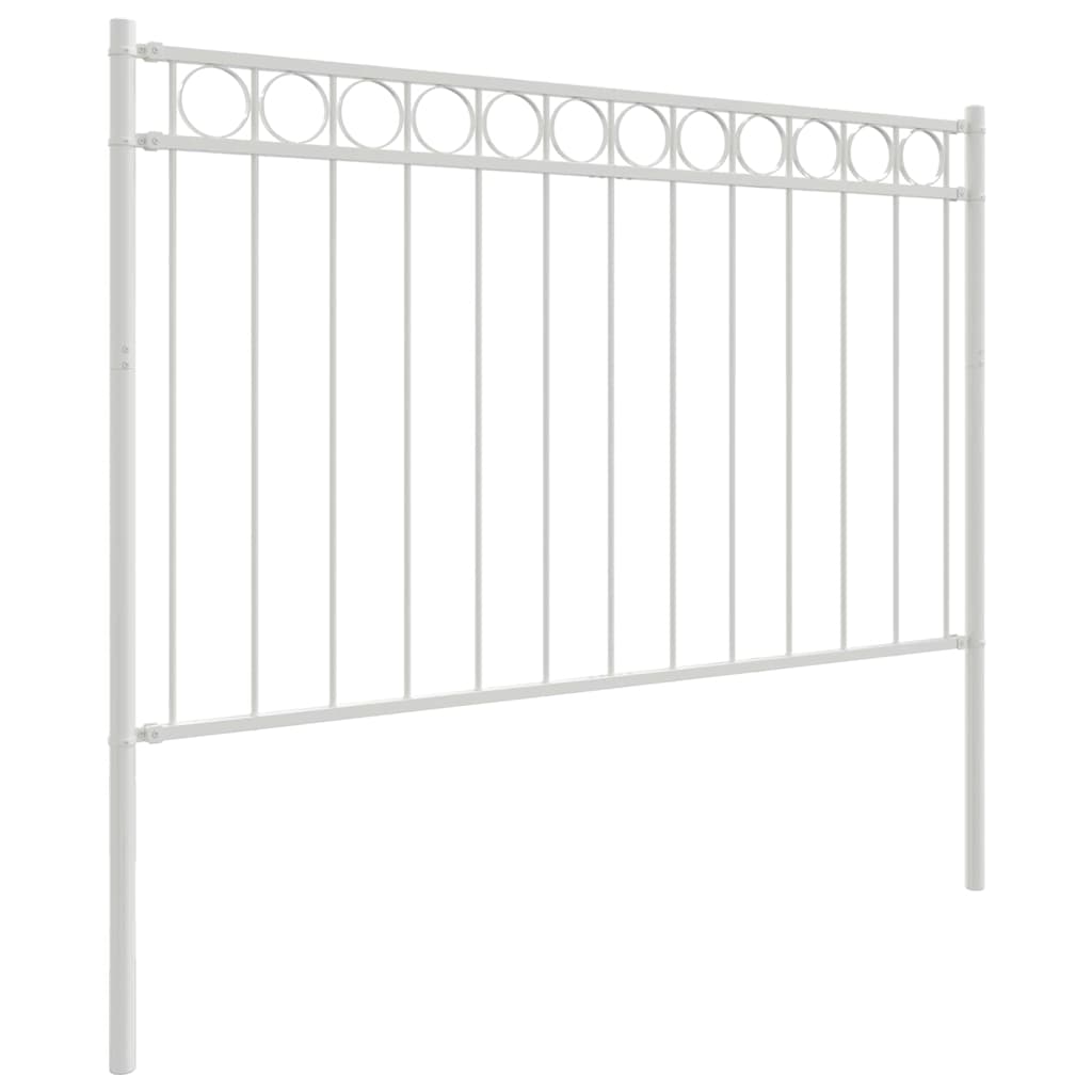 Element Ograde ASSEN Bijelo 170 x 150 cm Čelik