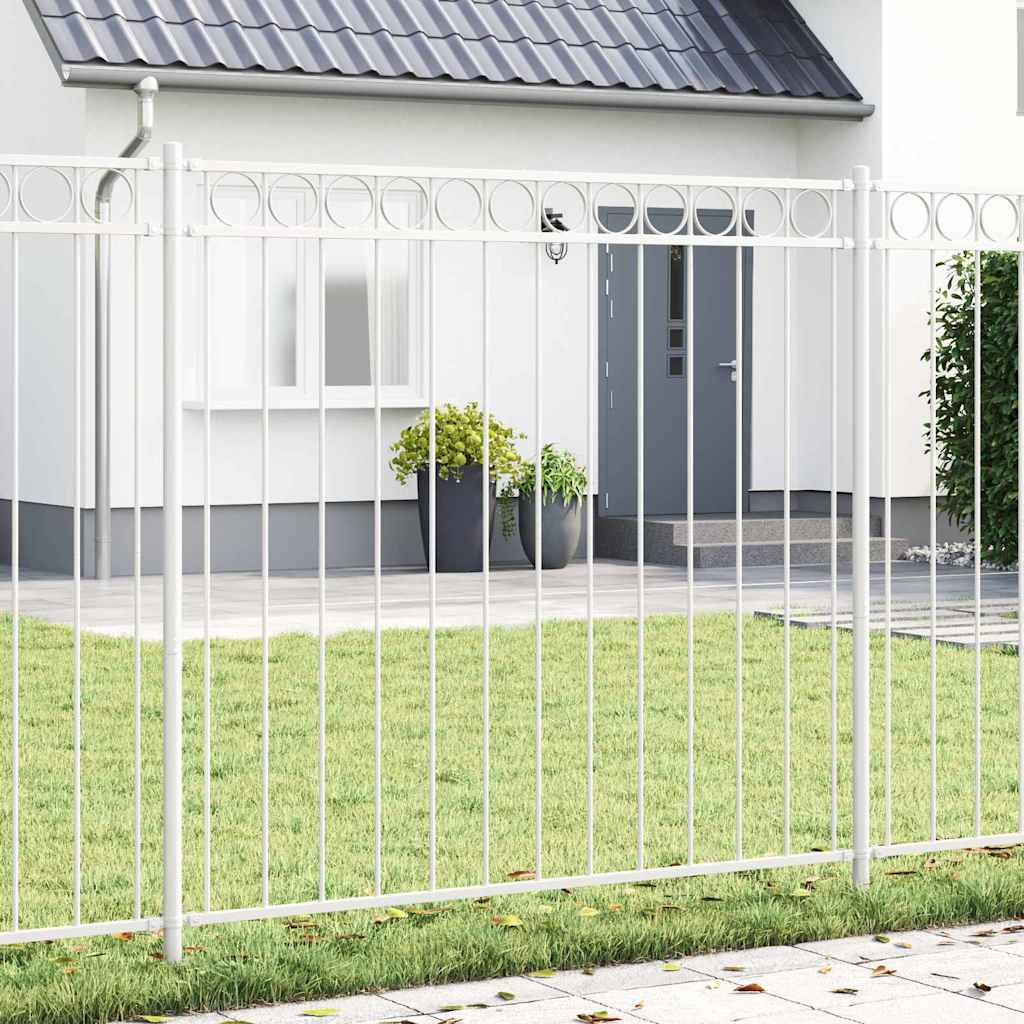 Element Ograde ASSEN Bijelo 170 x 170 cm Čelik