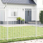 Element Ograde ASSEN Bijelo 170 x 200 cm Čelik