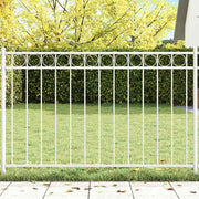Element Ograde ASSEN Bijelo 170 x 80 cm Čelik