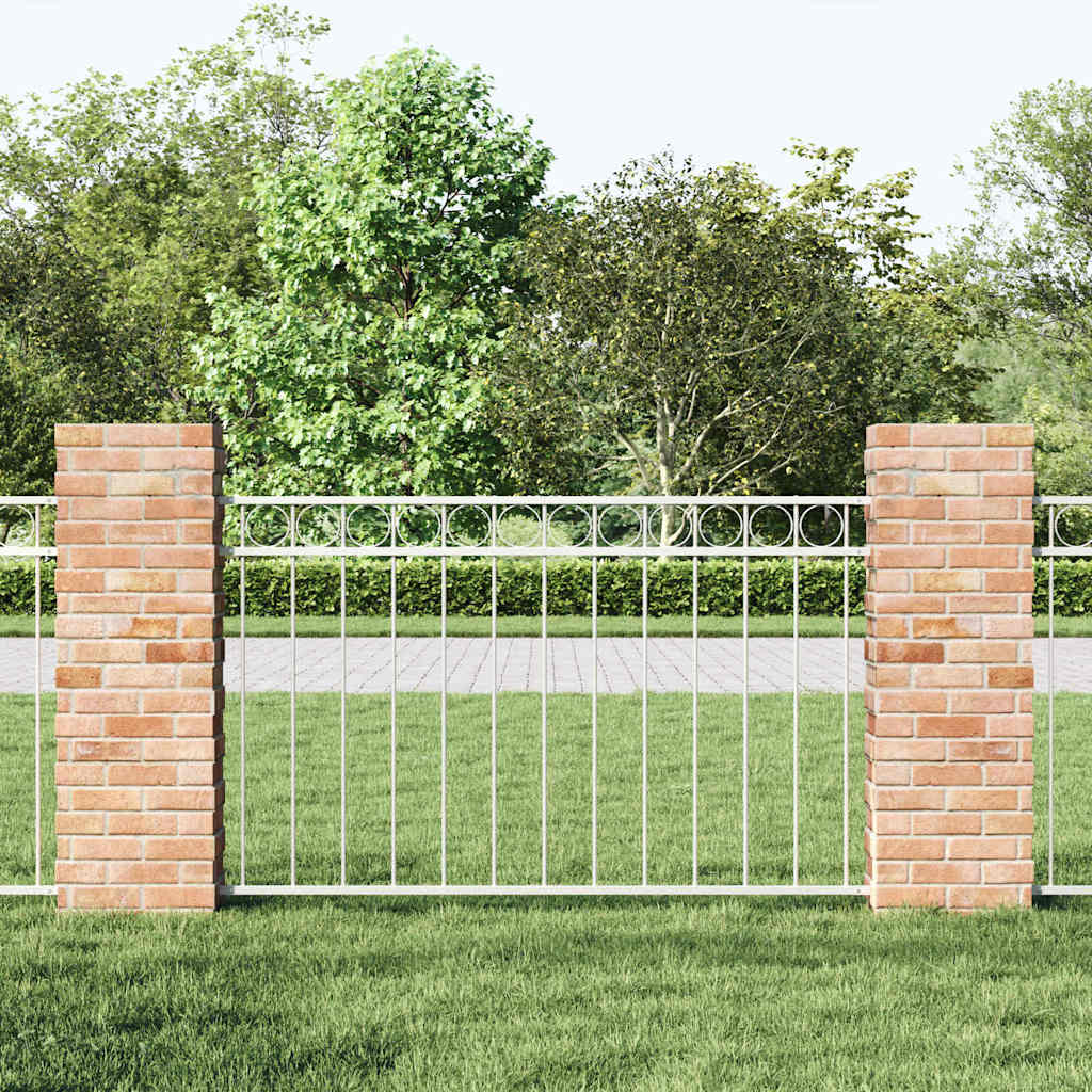 Element Ograde ASSEN Bijelo 170 x 80 cm Čelik