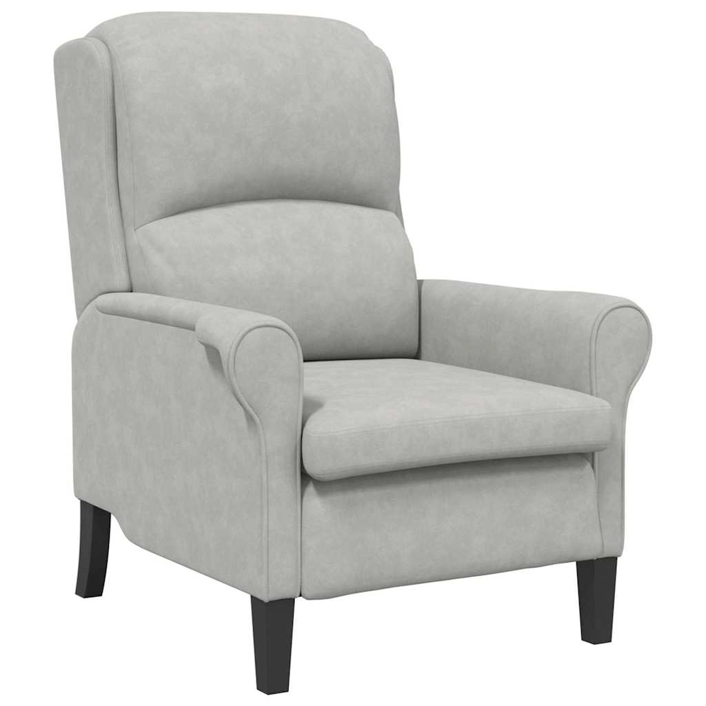 fotelja Svjetlosiva 76 x 94 x 102 cm Mikrofibra