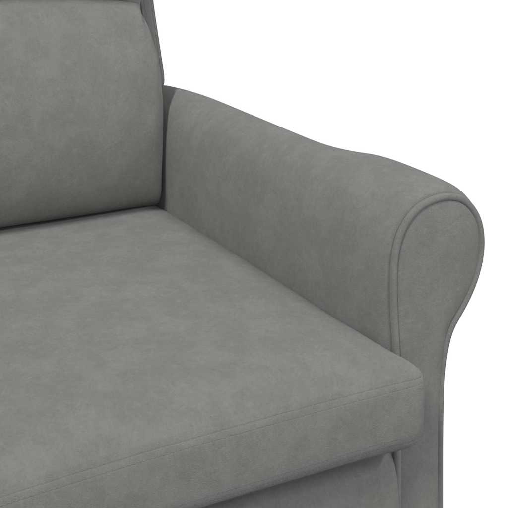 fotelja Tamno siva 76 x 94 x 102 cm Mikrofibra