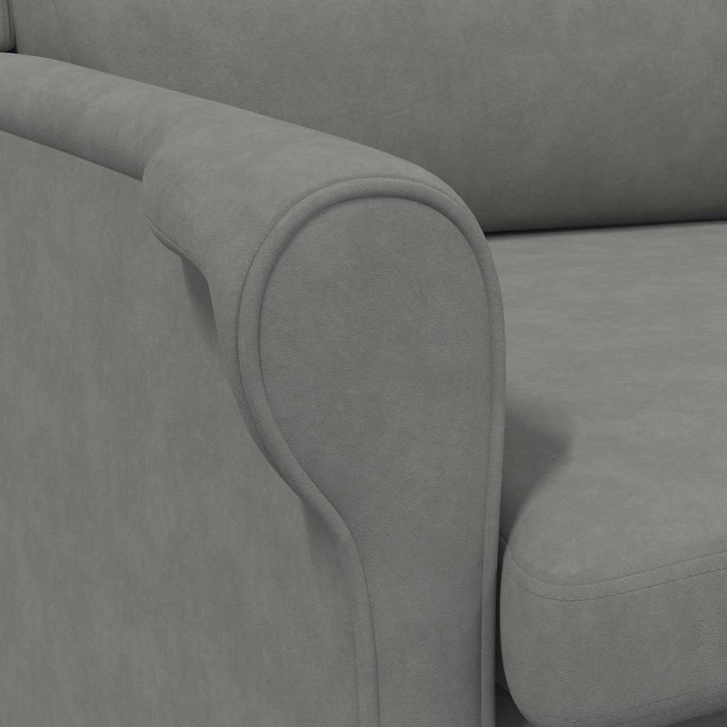 fotelja Tamno siva 76 x 94 x 102 cm Mikrofibra