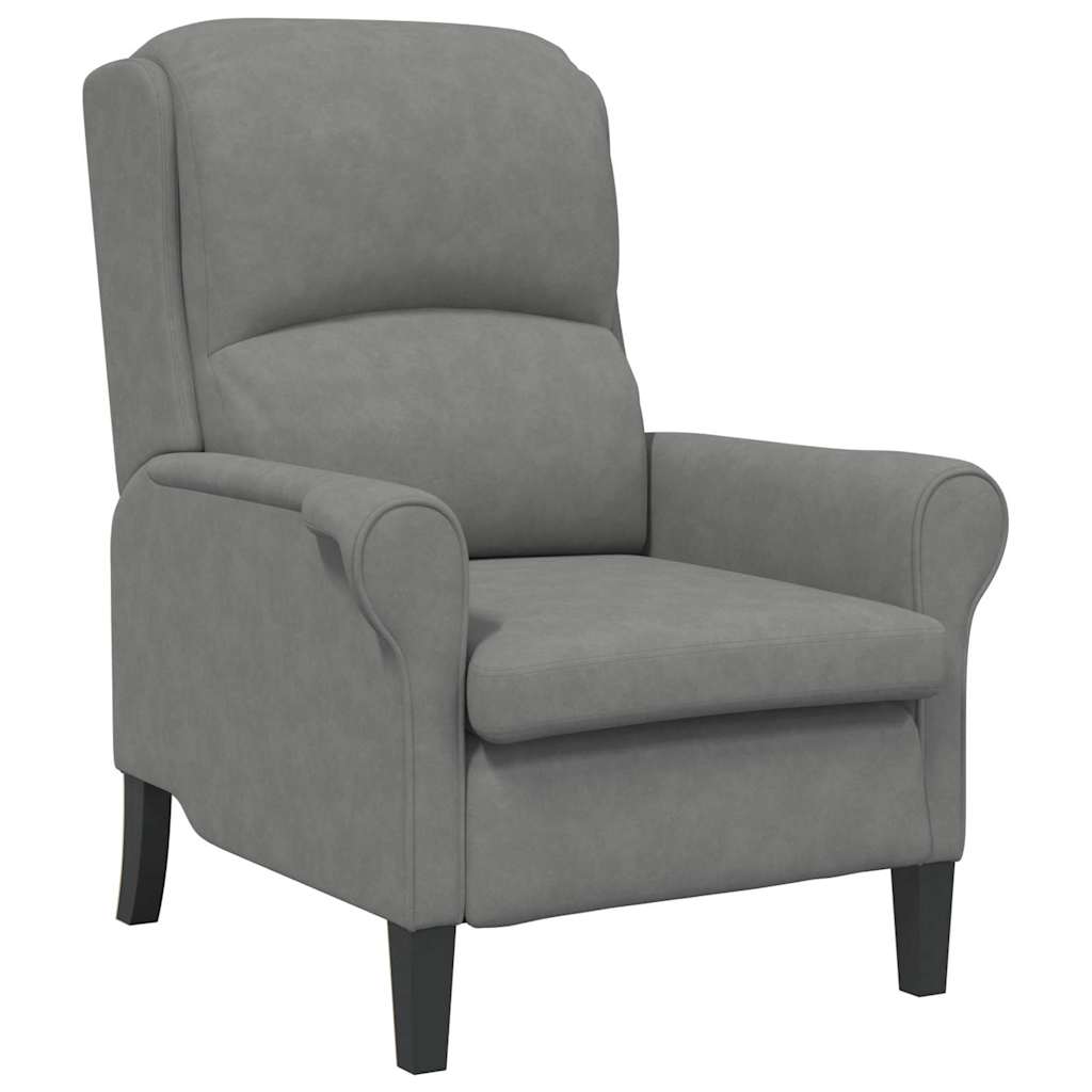 fotelja Tamno siva 76 x 94 x 102 cm Mikrofibra