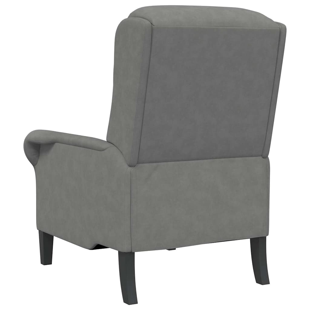 fotelja Tamno siva 76 x 94 x 102 cm Mikrofibra