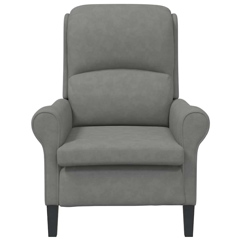 fotelja Tamno siva 76 x 94 x 102 cm Mikrofibra