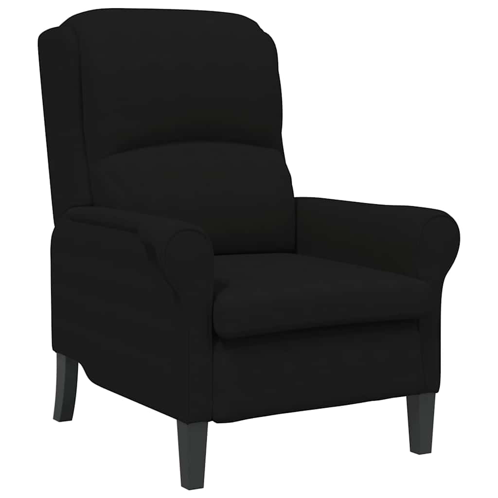 fotelja Crna 76 x 94 x 102 cm Mikrofibra