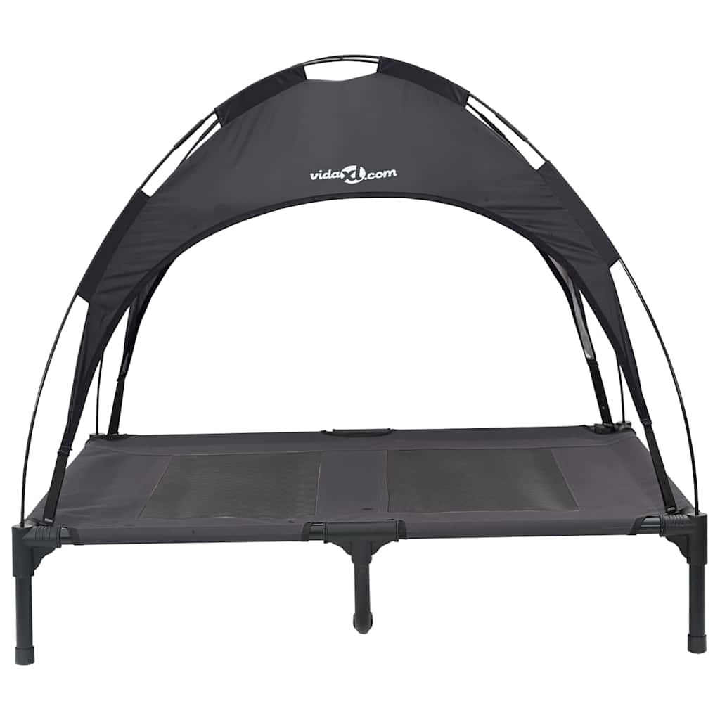 Krevet za psa Crna 92 x 77 x 82,5 cm Čelik
