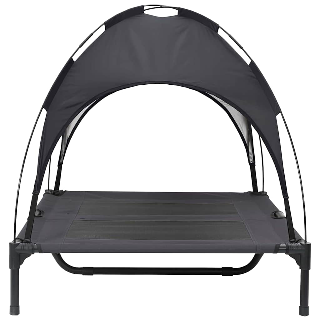 Krevet za psa Crna 92 x 77 x 82,5 cm Čelik