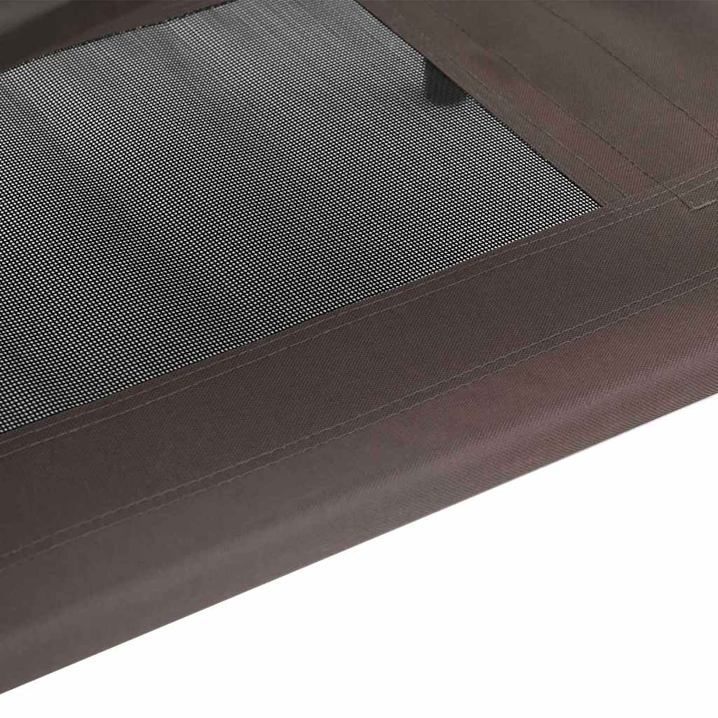 Krevet za psa Smeđa 122 x 93 x 106,5 cm Čelik