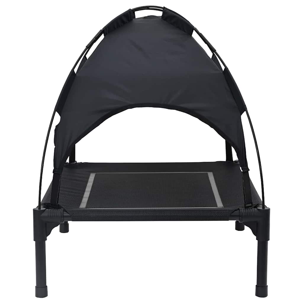Krevet za psa Crna 71 x 64 x 71 cm Čelik