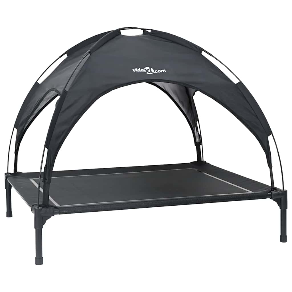 Krevet za psa Crna 90 x 81 x 80,5 cm Čelik
