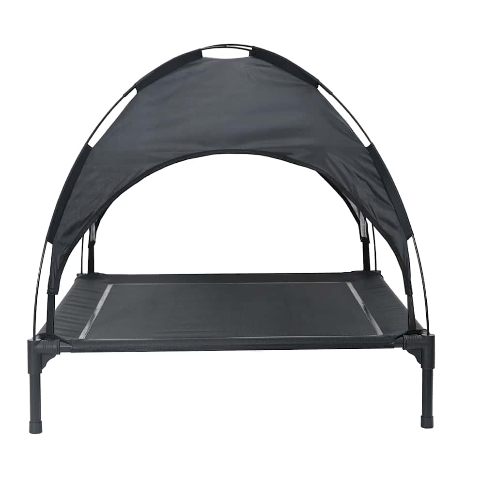 Krevet za psa Crna 90 x 81 x 80,5 cm Čelik